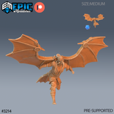 Winged Glider Pilot Levi 3D-printed model